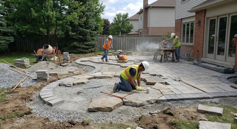 Patio Hardscaping in Norwalk, CT